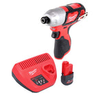 Milwaukee M12 BID 251 Akku Schlagschrauber 12 V 112 Nm 1 4 1x Akku 2 5 Ah Ladegeraet 0 - toolbrothers
