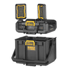 DeWalt DWST08061 1 Werkzeugbox mit integrierten Leuchten 395 x 352 x 255 mm ToughSystem 2 0 ohne Akku ohne Ladegeraet 0 - toolbrothers
