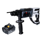 Makita DHR 202 F1W Akku Bohrhammer 18 V 20 mm 2 0 J weiss 1x Akku 3 0 Ah ohne Ladegeraet 0 - toolbrothers