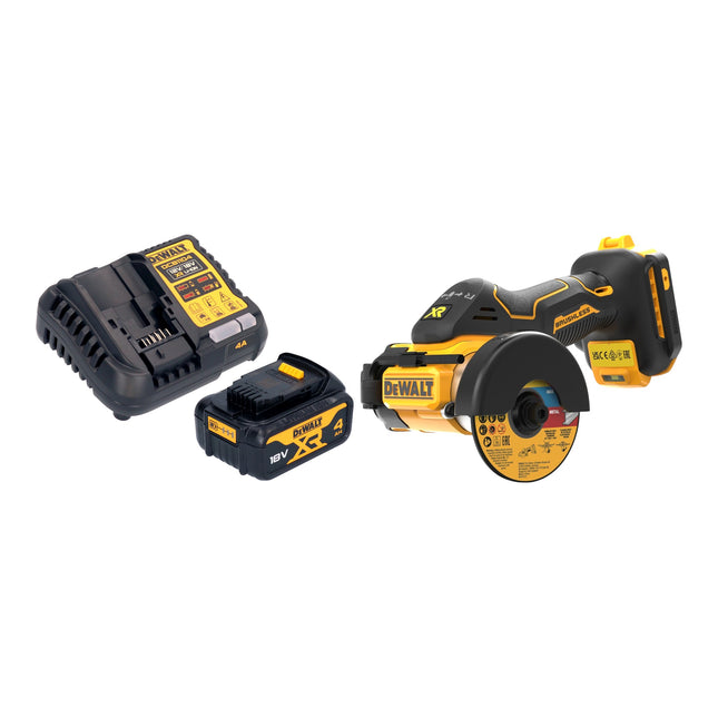 DeWalt DCS 438 M1 Akku Multimaterialschneider 18 V 76 mm Brushless 1x Akku 4 0 Ah Ladegeraet 0 - toolbrothers