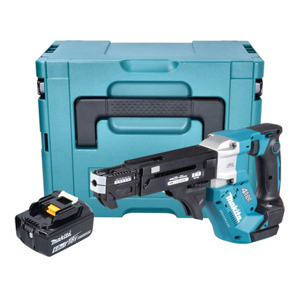 Makita DFR 552 G1J Akku Magazinschrauber 18 V 25 55 mm Brushless 1x Akku 6 0 Ah Makpac ohne Ladegeraet 0 - toolbrothers