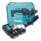 Makita DBN 610 RFJ Akku Stauchkopfnagler 18 V 32 64 mm Brushless 2x Akku 3 0 Ah Ladegeraet Makpac 0 - toolbrothers