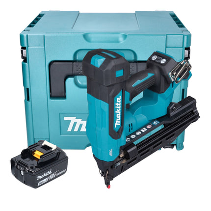 Makita DBN 610 G1J Akku Stauchkopfnagler 18 V 32 64 mm Brushless 1x Akku 6 0 Ah Makpac ohne Ladegeraet 0 - toolbrothers