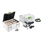 Festool DF 500 RQ Plus Duebelfraese DOMINO 420 W 4 10 mm Duebel Sortiment Systainer 0 - toolbrothers