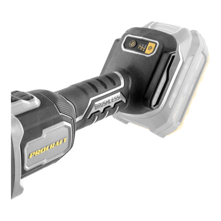 Procraft SAG125B CD Akku Winkelschleifer 20 V 125 mm Brushless 1x Akku 4 0 Ah Ladegeraet Koffer 4 - toolbrothers