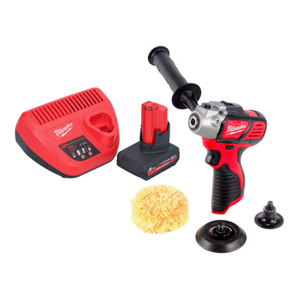 Milwaukee M12 BPS 501 Akku Polierer 12 V 1x Akku 5 0 Ah Ladegeraet 0 - toolbrothers