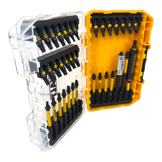 DeWalt DT70732T QZ Bit Set 37 teilig in Tough Case Box Extreme Impact Bit Pozidriv Phillips Torx Bithalter 0 - toolbrothers