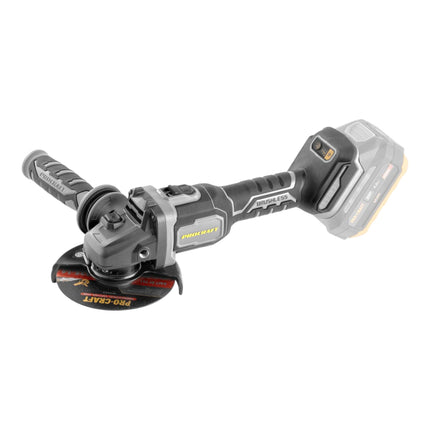 Procraft Industrial AG125Bbb Akku Winkelschleifer 20 V 125 mm Brushless 1x Akku 4 0 Ah Ladegeraet 1 - toolbrothers