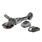 Procraft Industrial AG125Cbb Akku Flachkopf Winkelschleifer 20 V 125 mm Brushless 1x Akku 2 0 Ah Ladegeraet 0 - toolbrothers