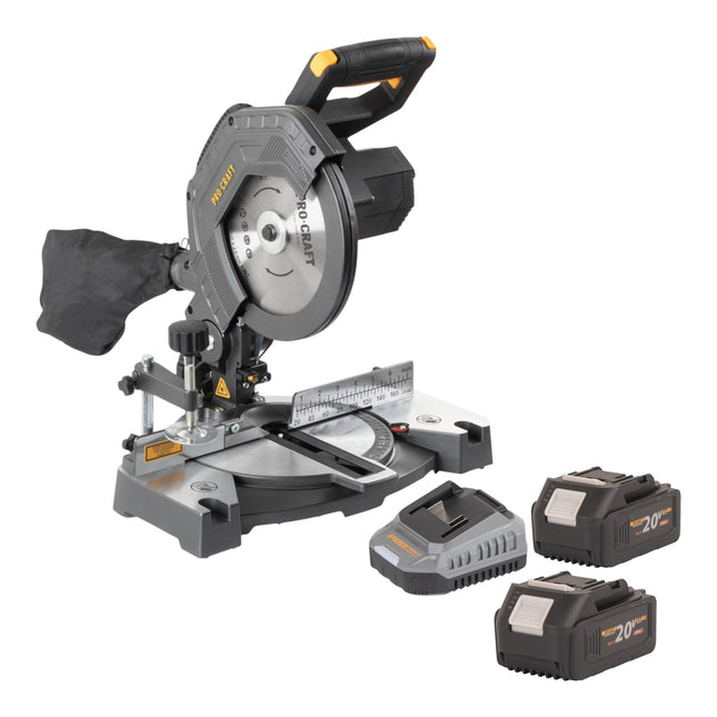Procraft PGS20bb Akku Kappsaege 20 V 210 mm Brushless 2x Akku 4 0 Ah Ladegeraet 0 - toolbrothers