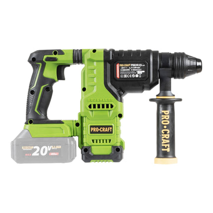 Procraft PHA30 bb c Akku Bohrhammer 20 V 2 8 J SDS plus Brushless 1x Akku 2 0 Ah Koffer ohne Ladegeraet 3 - toolbrothers
