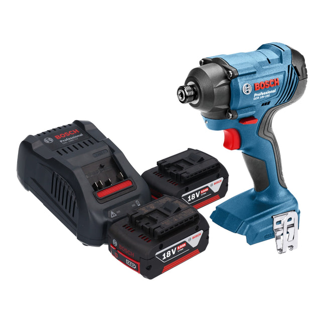 Bosch GDR 18V-160 Avvitatore a impulsi professionale a batteria 18 V 160 Nm 1/4" + 2x batteria ricaricabile 5,0 Ah + caricabatterie
