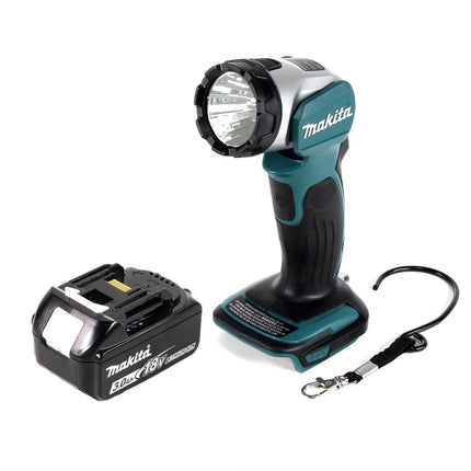 Makita DML 802 F1 Akku Lampe 18 V Li-Ion für 14,4 und 18 V Akku + 1 x 3,0 Ah Akku - ohne Ladegerät - Toolbrothers
