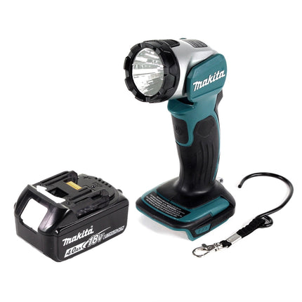 Makita DML 802 M1 Akku Lampe 18 V Li-Ion für 14,4 und 18 V Akku + 1 x 4,0 Ah Akku - ohne Ladegerät - Toolbrothers