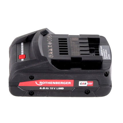 Rothenberger ROMAX 4000 Akku Pressmaschine 18V + 2x Akku 4,0Ah + Ladegerät + Koffer - Toolbrothers