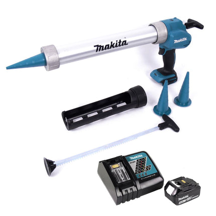 Makita DCG 180 RT1X Akku Kartuschenpistole 18 V + 1x Akku 5,0 Ah + Ladegerät - Toolbrothers
