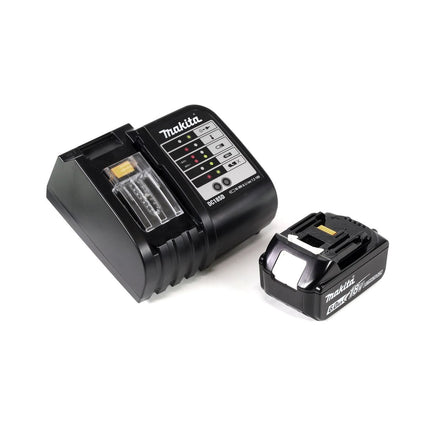 Makita DDF 451 SGX4 Akku Bohrschrauber 18V 80Nm + 1x Akku 6,0Ah + Ladegerät + 70tlg. Bit Bohrer Set + Koffer