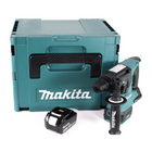 Trapano a percussione a batteria Makita DHR 242 M1J 18V 2.0J SDS-plus Brushless + 1x batteria ricaricabile 4.0Ah + Makpac - senza caricabatterie