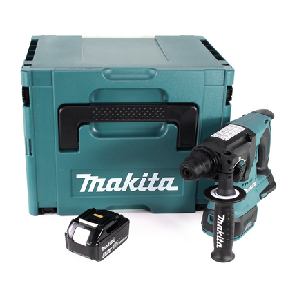 Makita DHR 242 G1J Akku Bohrhammer 18V 2,0J SDS-plus Brushless + 1x Akku 6,0Ah + Makpac - ohne Ladegerät