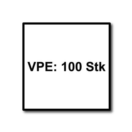 Fischer ULTRACUT FBS II Betonschrauben 10x80mm 25/15/- 100 Stk. Sechskantkopf SW15 ( 2x 536860 )