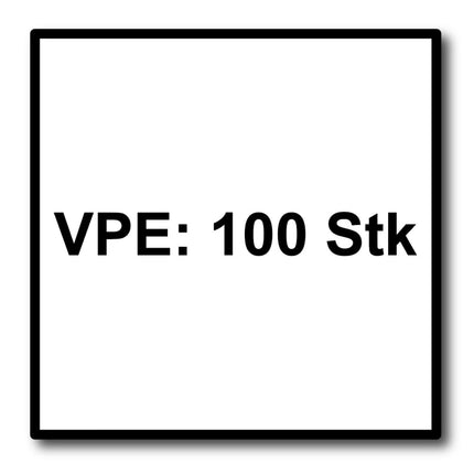 Makita 2x carta vetrata velcro 125mm K80 100 pezzi ( 2x P-43642 ) per DBO BO DCW DWE GEX PEX SXE BOS