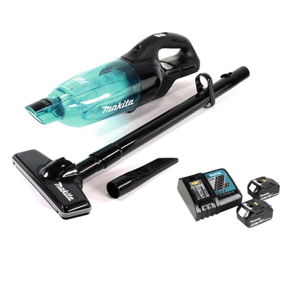 Aspiratore a batteria Makita DCL281 FRTB 18V + 2x batteria 5,0Ah + caricabatterie