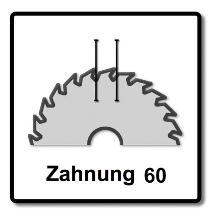 Festool Feinzahn Kreissägeblatt W60 254 x 2,4 x 30 mm ( 575976 ) für TKS 80 Tischkreissäge - Toolbrothers