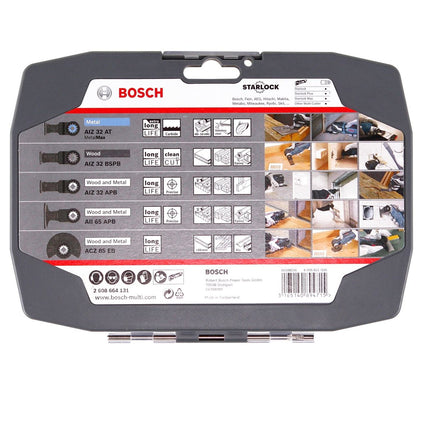 Bosch Best of Cutting Set Starlock lama da taglio a tuffo 5 pezzi ( 2608664131 )