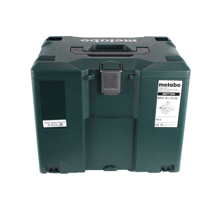 GRATIS 3 Jahre Full Service Rundum Schutz Metabo MKS 18 LTX 58 Akku Metall Handkreissäge 18V 165 mm Solo ( 600771840 ) + MetaLoc - ohne Akku, ohne Ladegerät