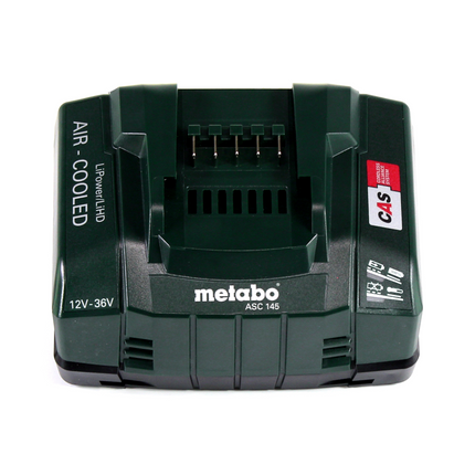 Metabo AG 18 Akku Gebläse 18 V + 2x LiHD Akku 8,0Ah + Ladegerät - Toolbrothers