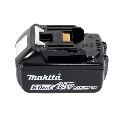 Makita DCO 180 G1J Fresa rotante a batteria 18 V 30.000 giri/min + 1x batteria ricaricabile 6,0 Ah + Makpac - senza caricabatterie