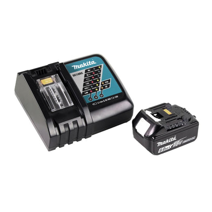 Makita DCO 180 RG1J Fresa rotante a batteria 18 V 30.000 giri/min + 1x batteria ricaricabile 6,0 Ah + caricabatterie + Makpac