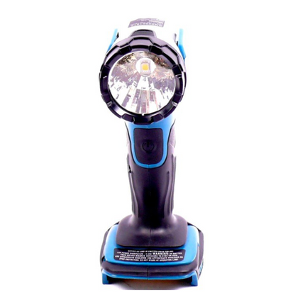 Makita BML 802 RG Akku Lampe für 14,4 und 18V Akkus + 2x Akku 6,0 Ah + Ladegerät