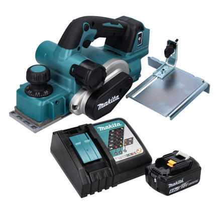 Pialla a batteria Makita DKP 181 RG1 82 mm 18 V brushless + 1x batteria ricaricabile 6,0 Ah + caricabatterie