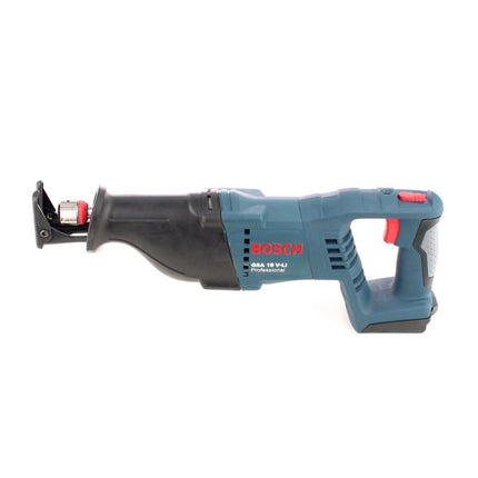 Gratis Bosch Carbide Säbelsägeblatt Bosch GSA 18 V-LI Akku Säbelsäge 18 V + 1x Akku 2,0 Ah + Ladegerät + L-Boxx