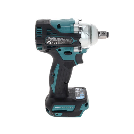 Avvitatore a impulsi a batteria Makita DTW 300 RM 18 V 330 Nm 1/2" brushless + 2x batteria ricaricabile 4,0 Ah + caricabatterie