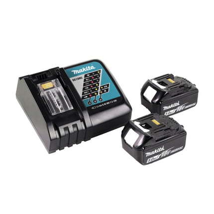 Makita DTW 300 RT Avvitatore ad impulsi a batteria 18V 330Nm + 2x Batterie 5,0 Ah + Caricabatterie
