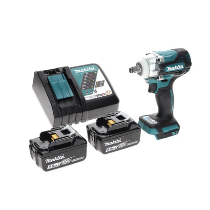 Makita DTW 300 RT Avvitatore ad impulsi a batteria 18V 330Nm + 2x Batterie 5,0 Ah + Caricabatterie