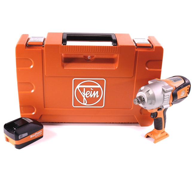 FEIN ASCD 18-1000 W34 Avvitatore ad impulsi a batteria 18V 1050Nm 3/4" Brushless + Valigetta + 1x Batteria 5,2 Ah - senza caricatore 