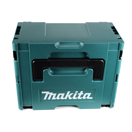 Makita DGA 506 RM1J Smerigliatrice angolare a batteria 18V 125mm Brushless + 1x Batteria 4,0Ah + Caricabatterie + Valigetta Makpac