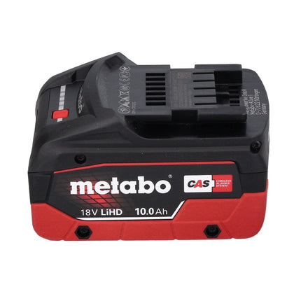 Set base Metabo 18 V 2x batteria ricaricabile 10,0 Ah LIHD + caricatore ASC 145 Sistema CAS
