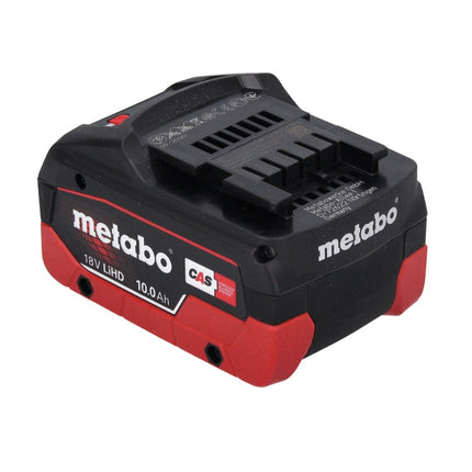 Set base Metabo 18 V 2x batteria ricaricabile 10,0 Ah LIHD + caricatore ASC 145 Sistema CAS