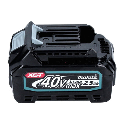 Set di batterie Makita 40 V con 4x BL 4025 2,5 Ah ( 4x 191B36-3 ) XGT Li-Ion classe di protezione IP64 con display LED