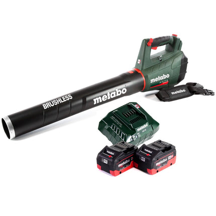 Metabo LB 18 LTX BL Akku Laubbläser 18 V Brushless + 2x Akku 8,0 Ah + Ladegerät