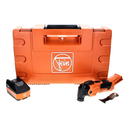 Fein MultiMaster AMM 500 Plus Select Utensile ad oscillazione a batteria 12V / Starlock Plus + 1x Batteria 5,2 Ah + Valigetta - senza caricabatterie