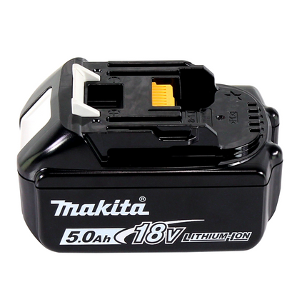 Soffiatore a batteria Makita DUB 184 T1 18 V brushless + 1x batteria 5,0 Ah - senza caricabatterie