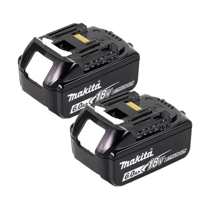 Rasaerba a batteria Makita DLM 432 G2 36 V (2x 18 V) 43 cm senza spazzole + 2x batterie 6,0 Ah - senza caricabatterie