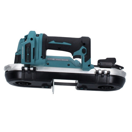 Makita DPB 183 G1 Sega a nastro a batteria 18V 66mm + 1x Batteria 6,0 Ah - caricabatterie