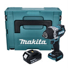Avvitatore a impulsi a batteria Makita DTW 701 G1J 18 V 700 Nm 1/2