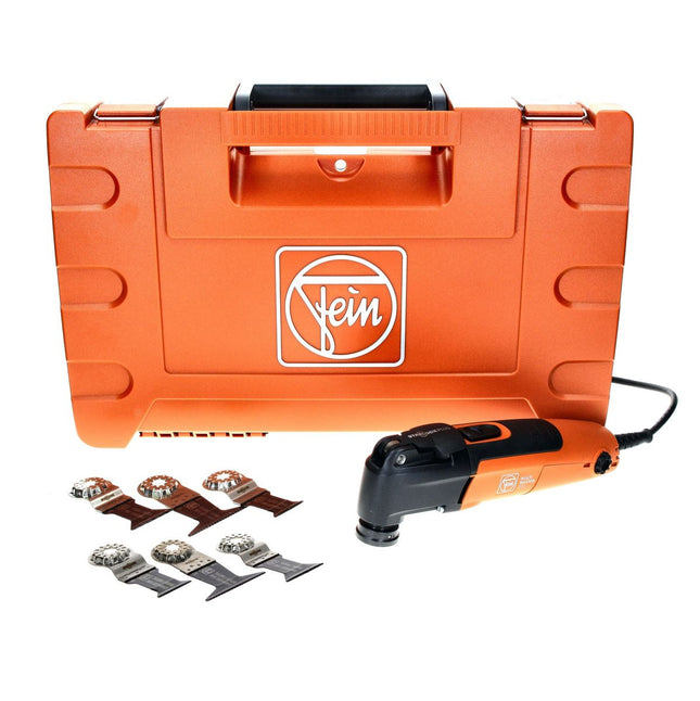 FEIN MultiMaster MM 300 PLUS START Utensile ad oscillazione 250 W Starlock Plus + Set 3 lame + Valigetta